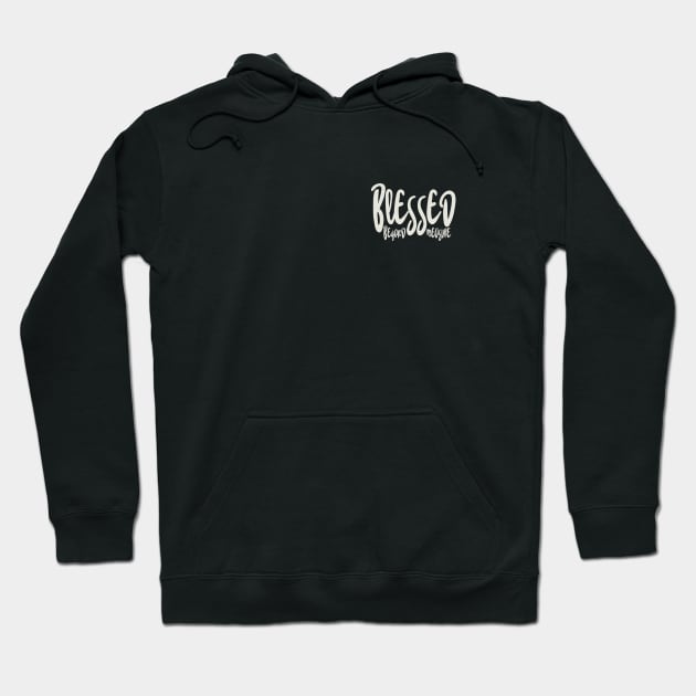 Blessed beyond Measure - Christian Apparel Hoodie by ThreadsVerse